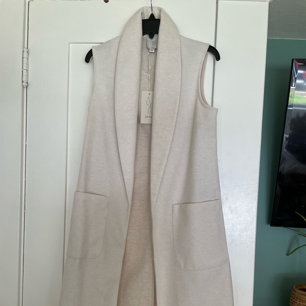 JOIE Long Blazer Vest